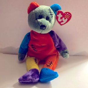 Frankenteddy Ty beanie baby. Excellent condition!!